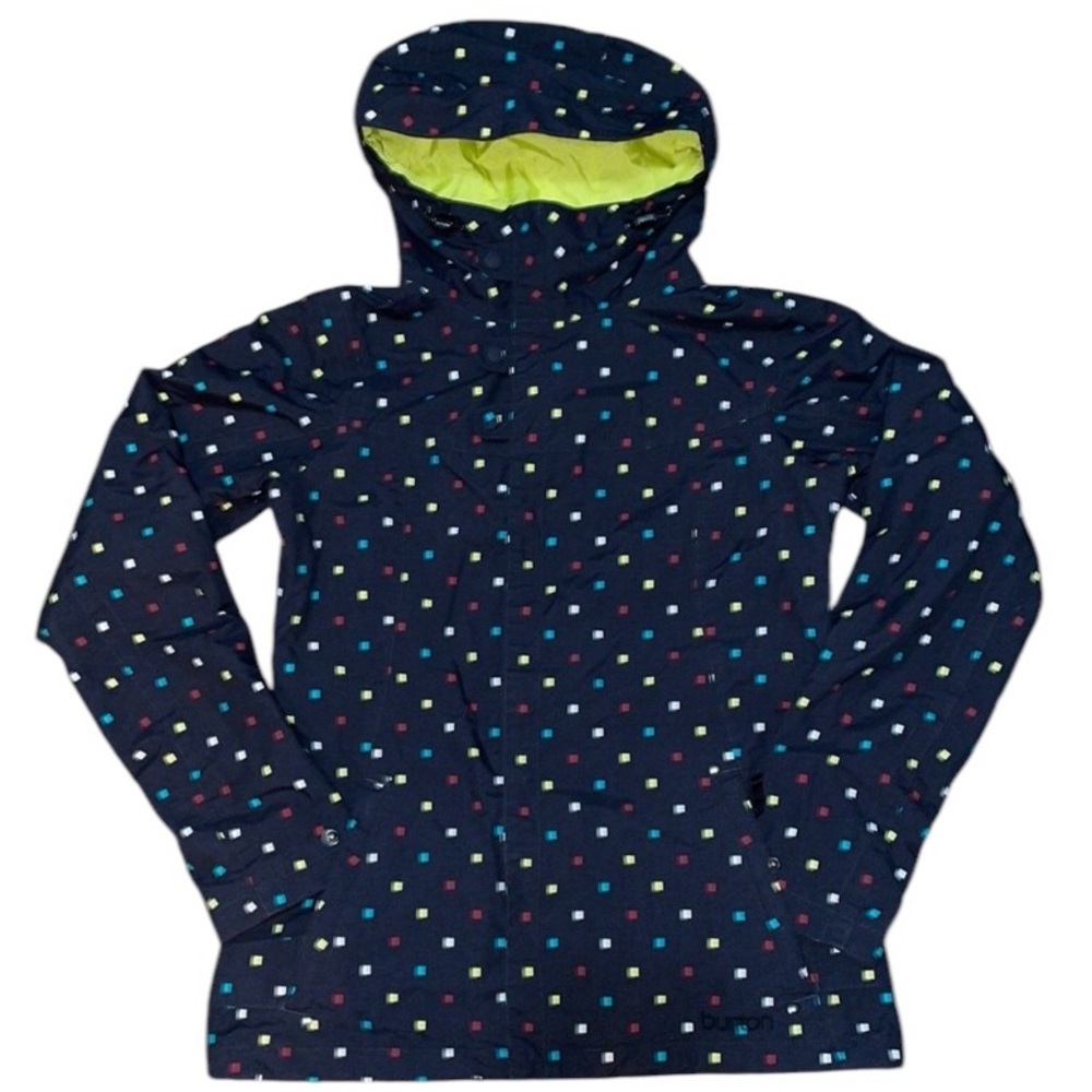 Burton Dryride women’s multi color polka dot Ski snowboarding winter jacket